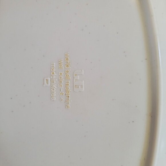 Melamine Restaurant Ware Plates Bowls Appetizer Sauce Dish Brown Cream 10 of eac - Picture 12 of 16